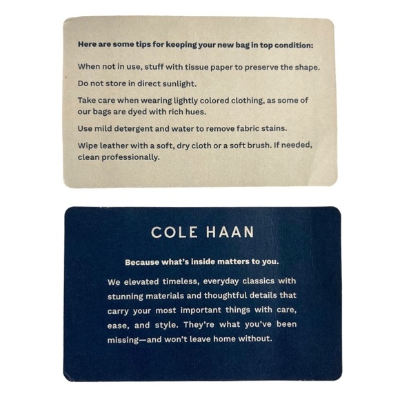 NEW COLE HAAN GRAND SERIES ESS Wallet & Key Fob Gift Set Blackberry Cordial - Picture 12 of 13